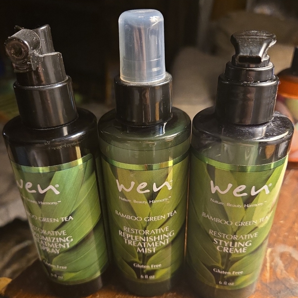 WEN Bamboo Green Tea Restorative Hair Trio